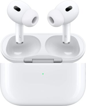 Anniversary Celebration while stocks last：Apple AirPods Pro 2 Wireless Earbuds, Bluetooth Headphones, Active Noise Cancellation, Hearing Aid Feature, Transparency, Personalized...