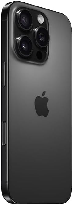 Apple iPhone 16 Pro, US Version, 256GB, Black Titanium