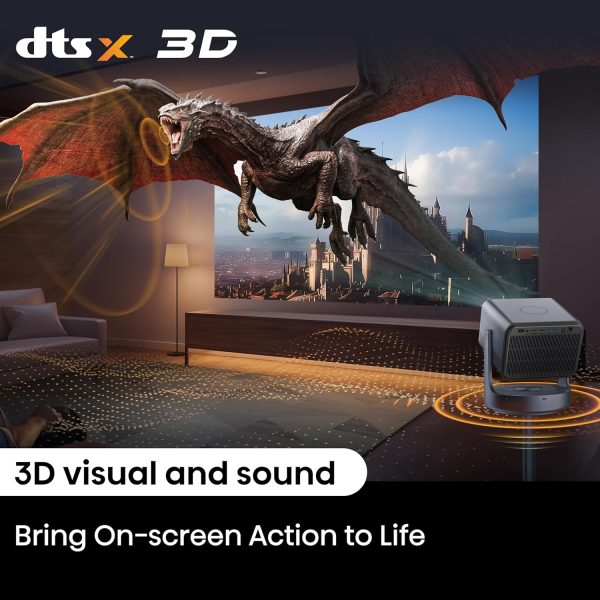 Limited-Time Sale for Summer Surprises AED 99د.إ :Hisense C2 Ultra 4K UHD Triple Color RGB Laser Portable Mini Projector, 65”~300", 3000 ANSI Lumens, 110% BT.2020 Wide Color...