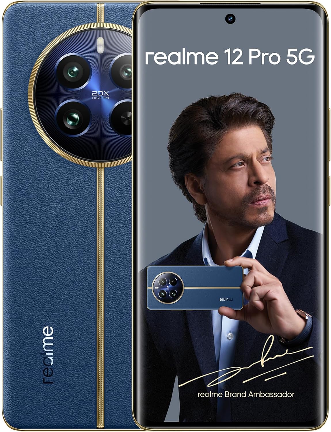 Limited-Time Sale for Summer Surprises AED 99د.إ:Realme 12 Pro+ 5G Dual SIM Submarine Blue 12GB RAM 512GB - Middle East Version