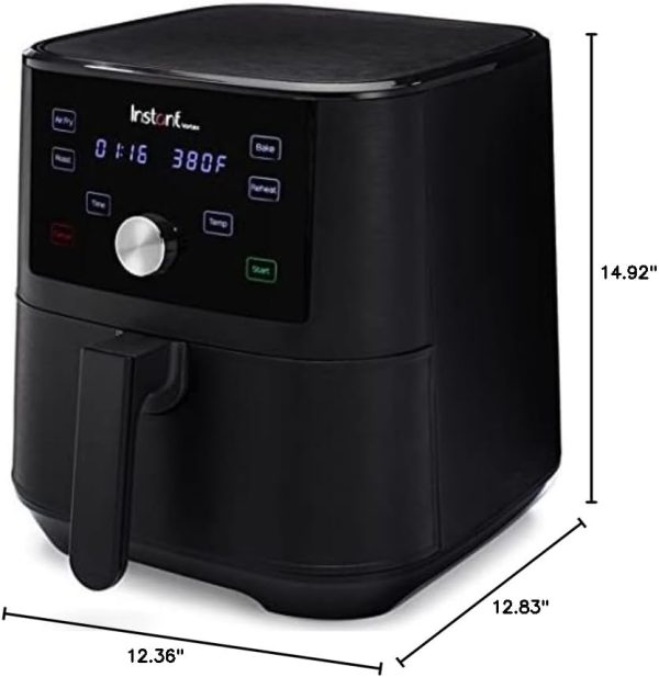 Limited-Time Sale for Summer Surprises AED 99.00د.إ :Instant Pot Vortex 6QT XL Air Fryer, 4-in-1 Functions that Crisps, Roasts, Reheats, Bakes for Quick Easy Meals, 100+ In-App...