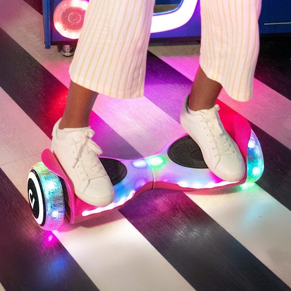 Summer Final Clearance Just AED 99د.إ:Jetson Self Balancing Hoverboard with Built in Bluetooth Speaker | Includes All Terrain Tires | LED Lights