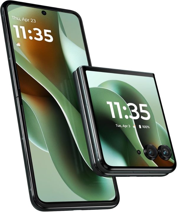 Summer Final Clearance Just AED 99د.إ:MOTOROLA Razr 60 Ultra 5G, 16+16GB RAM Boost, 512 GB ROM, Snapdragon 8 Elite, 7.0"+ 4.0" pOLED Display, TurboPower 68W, PANTONE Scarab