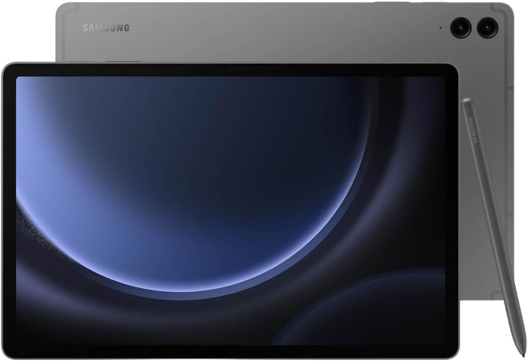 While Stocks Last:SAMSUNG Galaxy Tab S9 FE+ Plus 12.4” 128GB Android Tablet, Long Battery Life, Powerful Processor, S Pen, 8MP Camera, Lightweight Durable Design, Expandable...