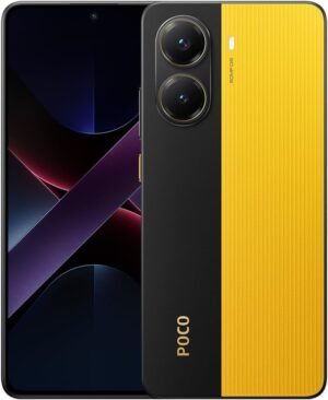 Xiaomi Poco X7 PRO 5G + 4G LTE (for Tmobile Mint Tello & Global) (512GB + 12GB) Ai 6.67" 50MP Gamers Phone NFC Dual sim Unlocked Model 2412DPC0AG (Yellow)